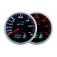 Ceasuri bord DEPO 4v1 60mm Ceas indicator DEPO Racing 4 în 1 de 60mm Black – presiune turbo + Presiune ulei + Temperatură ulei + Volt | race-shop.ro