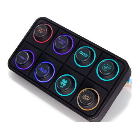 Standalone ecu, display and accessories Ecumaster 8 comenzi CAN KEYBOARD | race-shop.ro
