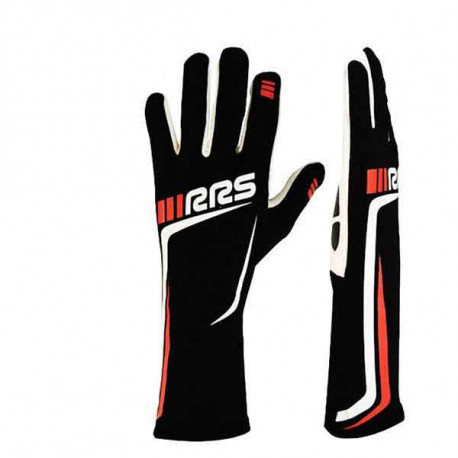 Mănuși Mănuși RRS Grip 2 cu omologare FIA (cusătură interior) roșu/ negru | race-shop.ro