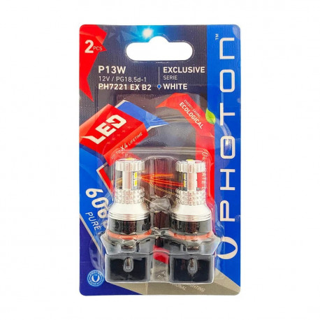 Becuri auto PHOTON LED EXCLUSIVE SERIES P13W/ P26W bec auto 12V 20W PG18,5d-1 CAN (2buc) | race-shop.ro