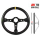 Volane sport Volan sport cu 3 spițe RRS Carbon 90, 350mm, carbon, grosime 32/28mm, adâncime 90mm, carbon/negru/galben | race-shop.ro