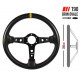 Volane sport Volan sport cu 3 spițe RRS Carbon 90, 350mm, carbon, grosime 32/28mm, adâncime 90mm, carbon/negru/galben | race-shop.ro