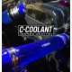 Transparent coolant pipes C-COOLANT - Conducte transparente pentru lichid de răcire, scurte (38mm) | race-shop.ro