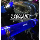 Transparent coolant pipes C-COOLANT - Conducte transparente pentru lichid de răcire, scurte (40mm) | race-shop.ro