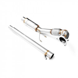 Downpipe for AUDI S3 8P 2.0 TFSI + SILENCER