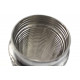 Racorduri evacuare (SS304 armate) Racord evacuare flexibil PRO 110x76mm, inox | race-shop.ro