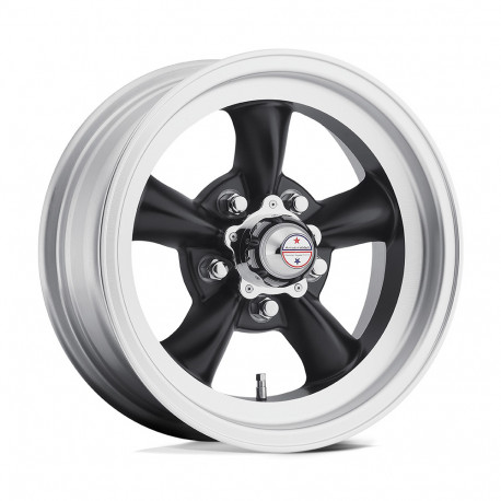 Jante aliaj American Racing American Racing Vintage VN105 TORQ THRUST D jantă 15x4.5 5x114.3 83.06 ET-15, Satin black | race-shop.ro