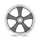 Jante aliaj American Racing American Racing Vintage VN215 CLASSIC TORQ THRUST II jantă 18x9 5x120.65 83.06 ET0, Mag gray | race-shop.ro