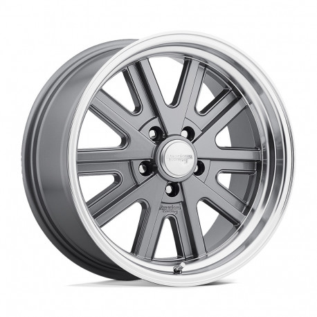 Jante aliaj American Racing American Racing Vintage VN527 427 MONO CAST jantă 17x8 5x114.3 76.5 ET0, Mag gray | race-shop.ro