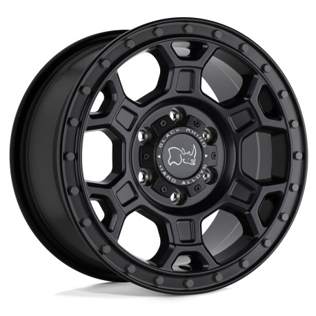 Jante aliaj Black Rhino Black Rhino MIDHILL jantă 16x8 6x130 84.1 ET45, Matte black | race-shop.ro
