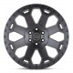 Jante aliaj Black Rhino Black Rhino WARLORD jantă 17x9 6x139.7 112.1 ET12, Matte gunmetal | race-shop.ro