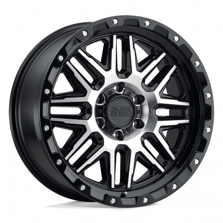 Jante aliaj Black Rhino Black Rhino ALAMO jantă 18x9 6x139.7 112.1 ET-18, Gloss black | race-shop.ro