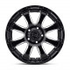 Jante aliaj Black Rhino Black Rhino SIERRA jantă 20x9 5x139.7 78.1 ET0, Gloss black | race-shop.ro