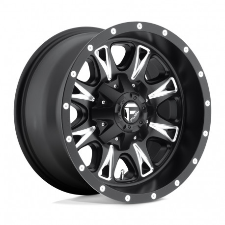 Jante aliaj Fuel Fuel D513 THROTTLE jantă 20x9 5x139.7/5x150 110.1 ET1, Matte black | race-shop.ro