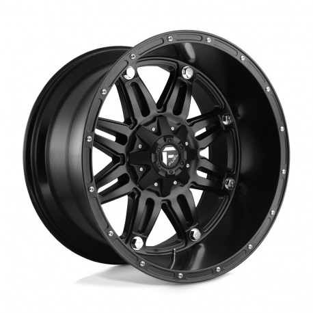 Jante aliaj Fuel Fuel D531 HOSTAGE jantă 22x12 8x170 125.1 ET-44, Matte black | race-shop.ro