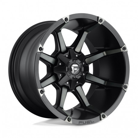 Jante aliaj Fuel Fuel D556 COUPLER jantă 17x9 6x135/6x139.7 106.1 ET-12, Matte black | race-shop.ro