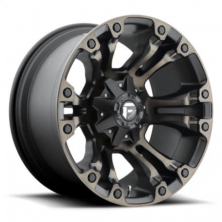 Jante aliaj Fuel Fuel D569 VAPOR jantă 18x9 6x135/6x139.7 106.1 ET-13, Matte black | race-shop.ro