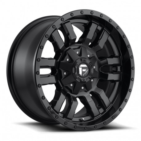 Jante aliaj Fuel Fuel D596 SLEDGE jantă 20x9 5x139.7/5x150 110.1 ET1, Matte black | race-shop.ro