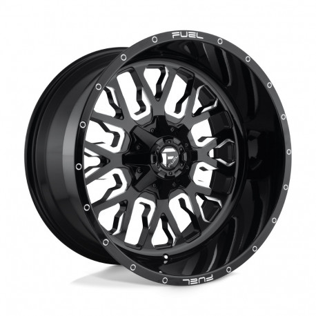 Jante aliaj Fuel Fuel D611 STROKE jantă 20x12 8x165.1 125.1 ET-43, Gloss black | race-shop.ro