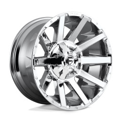 Fuel D614 CONTRA jantă 20x10 8x180 124.2 ET-18, Chrome
