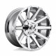 Jante aliaj Fuel Fuel D614 CONTRA jantă 22x12 6x135/6x139.7 106.1 ET-43, Chrome | race-shop.ro