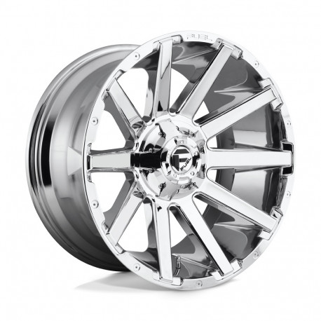 Jante aliaj Fuel Fuel D614 CONTRA jantă 22x12 6x135/6x139.7 106.1 ET-43, Chrome | race-shop.ro