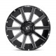 Jante aliaj Fuel Fuel D615 CONTRA jantă 20x9 8x165.1 125.1 ET1, Gloss black | race-shop.ro