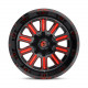 Jante aliaj Fuel Fuel D621 HARDLINE jantă 20x10 8x170 125.1 ET-18, Gloss black | race-shop.ro