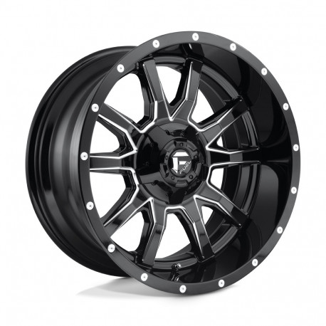 Jante aliaj Fuel Fuel D627 VANDAL jantă 18x9 5x139.7/5x150 110.1 ET1, Gloss black | race-shop.ro