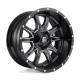 Jante aliaj Fuel Fuel D627 VANDAL jantă 20x10 5x139.7/5x150 110.1 ET-18, Gloss black | race-shop.ro