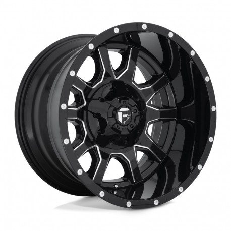 Jante aliaj Fuel Fuel D627 VANDAL jantă 20x12 8x180 124.2 ET-43, Gloss black | race-shop.ro
