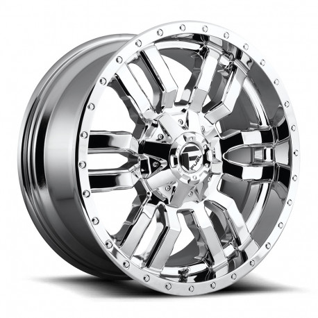 Jante aliaj Fuel Fuel D631 SLEDGE jantă 22x10 5x139.7/5x150 110.1 ET10, Chrome | race-shop.ro