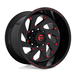 Fuel D638 VORTEX jantă 20x12 8x180 124.2 ET-44, Gloss black