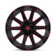 Jante aliaj Fuel Fuel D643 CONTRA jantă 22x10 8x170 125.1 ET-18, Gloss black | race-shop.ro