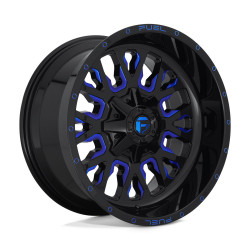 Fuel D645 STROKE jantă 22x10 6x135/6x139.7 106.1 ET-18, Gloss black