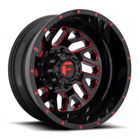 Jante aliaj Fuel Fuel D656 TRITON jantă 20x8.25 8x165.1 121.5 ET-240, Gloss black | race-shop.ro