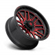 Jante aliaj Fuel Fuel D663 IGNITE jantă 22x12 8x180 124.2 ET-43, Gloss black | race-shop.ro