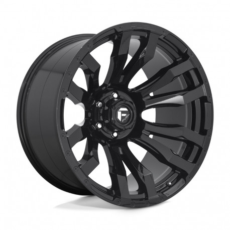 Jante aliaj Fuel Fuel D675 BLITZ jantă 20x8.25 8x165.1 117 ET-246, Gloss black | race-shop.ro