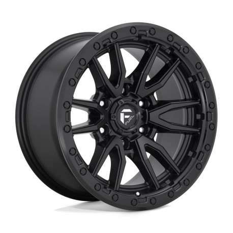 Jante aliaj Fuel Fuel D679 REBEL jantă 18x9 6x139.7 106.1 ET1, Matte black | race-shop.ro