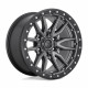 Jante aliaj Fuel Fuel D680 REBEL jantă 17x9 6x139.7 106.1 ET1, Matte gun metal | race-shop.ro