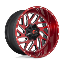 Fuel D691 TRITON jantă 22x10 8x180 124.2 ET-18, Candy red