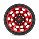 Jante aliaj Fuel Fuel D695 COVERT jantă 17x9 6x139.7 106.1 ET-12, Candy red | race-shop.ro