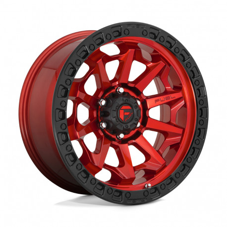 Jante aliaj Fuel Fuel D695 COVERT jantă 18x9 6x139.7 106.1 ET-12, Candy red | race-shop.ro