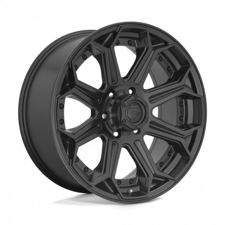 Jante aliaj Fuel Fuel D706 SIEGE jantă 18x9 8x165.1 125.1 ET1, Matte black | race-shop.ro