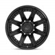 Jante aliaj Fuel Fuel D709 ROGUE jantă 20x10 8x165.1 125.1 ET-18, Matte black | race-shop.ro