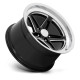 Jante aliaj American Racing American Racing Vintage VN514 GROOVE jantă 18x8 5x114.3 72.56 ET0, Gloss black | race-shop.ro