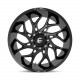 Jante aliaj Fuel Fuel D741 RUNNER jantă 22x8.25 8x165.1 121.5 ET105, Gloss black | race-shop.ro