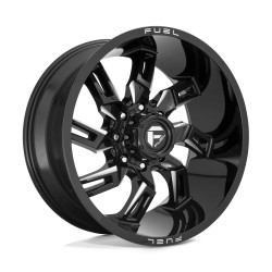 Fuel D747 LOCKDOWN jantă 20x10 5x139.7 78.1 ET-18, Gloss black