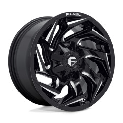 Fuel D753 REACTION jantă 18x9 8x180 124.2 ET1, Gloss black