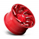 Jante aliaj Fuel Fuel D754 REACTION jantă 18x9 6x135/6x139.7 106.1 ET-12, Candy red | race-shop.ro
